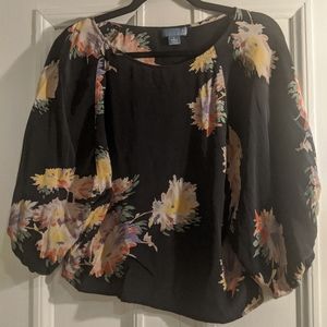 Boho floral blouse